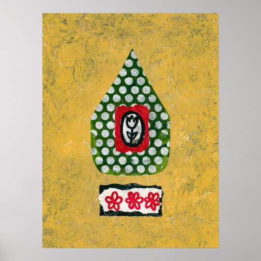 Little Tulip Poster Wall Art (Voorkant)