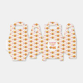 Little Turkey 1st Birthday Bedankdoosjes (Uitgevouwen)