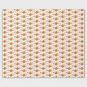 Little Turkey 1st Birthday Cadeaupapier (Vlak)