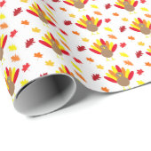 Little Turkey 1st Birthday Cadeaupapier (Rol Hoek)