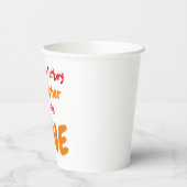 Little Turkey 1st Birthday Papieren Bekers (Links)