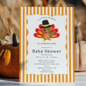 Little Turkey Baby shower Kaart