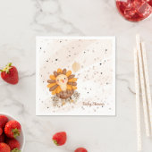 Little Turkey Baby shower Thanksgiving Servet (Insitu)