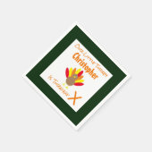 Little Turkey Birthday Servet (Hoek)