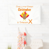 Little Turkey Birthday Spandoek (Insitu)