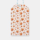 Little Turkey Thanksgiving 1st Birthday Thank You  Cadeaulabel (Achterkant)