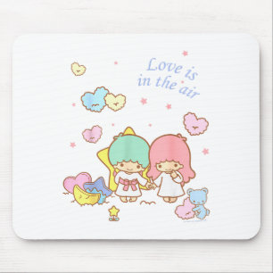 Little Twin Stars Love Is In The Air Valentijn T-s Muismat