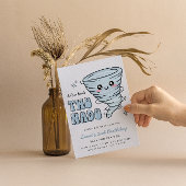 Little Twonado Blue Tornado 2e verjaardag Kaart