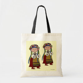 Little Ukraine Dancer Ukraine Folk Art Tote Bag