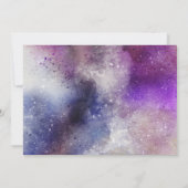 Little Unicorn Baby shower Invitation Kaart (Achterkant)