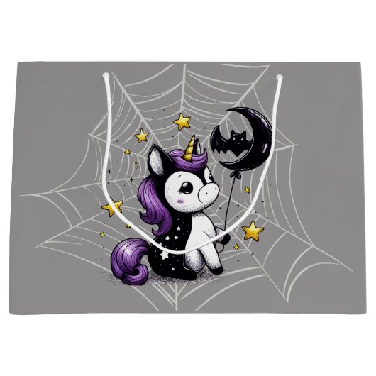 Little Unicorn Groot Cadeauzakje (Voorkant)