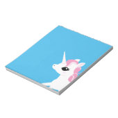 Little Unicorn met Roze mane notitieblok (Linkerzijde)
