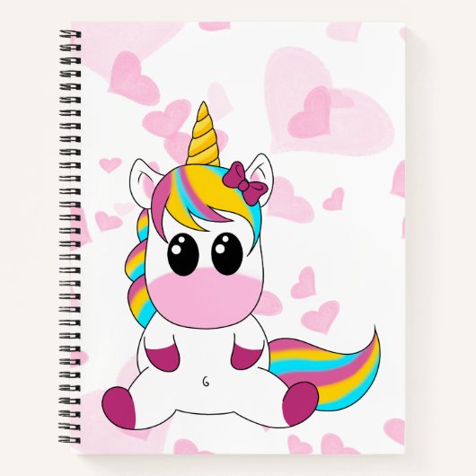 Little Unicorn Notitieboek (Voorkant)