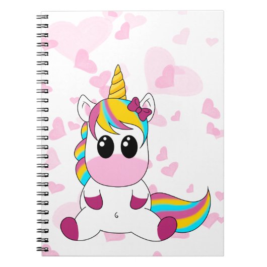Little Unicorn Notitieboek (Voorkant)