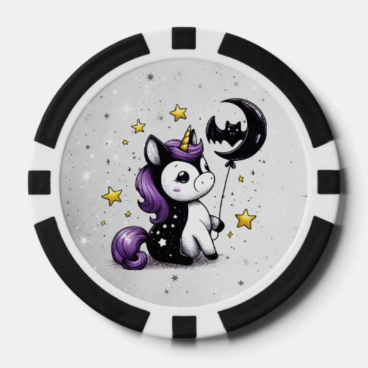 Little Unicorn Poker Chips (Voorkant)