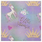 Little Unicorn Princess Stof (Swatch)