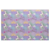 Little Unicorn Princess Stof (Fat Quarter)