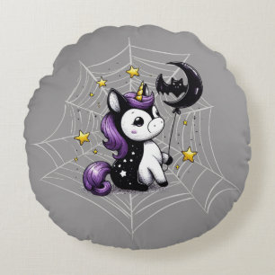 Little Unicorn Rond Kussen