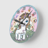 Little Unicorn Ronde Klok (Hoek)