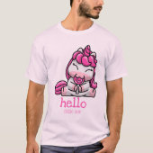 Little Unicorn T-shirt (Voorkant)