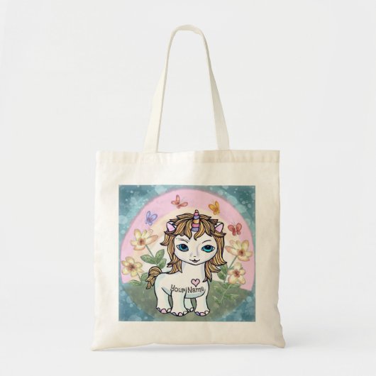 Little Unicorn Tote Bag (Voorkant)