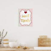 Little Valentijn Birthday Sweet Treat Poster (Keuken)