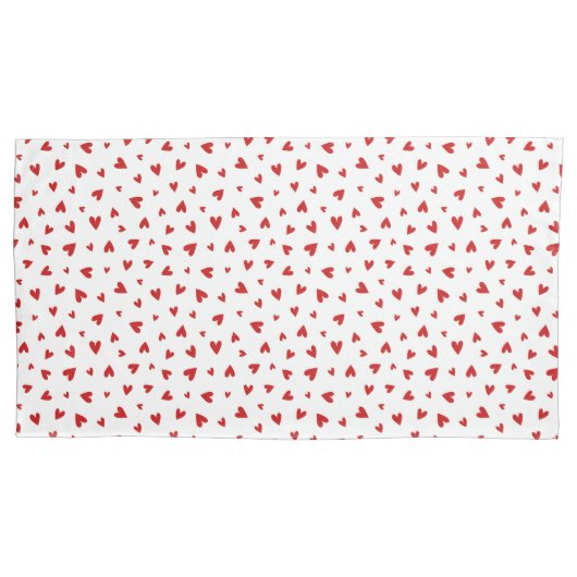 Little Valentine Hearts Kussensloop (Voorkant)