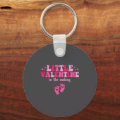 Little Valentine In The Making Valentine's Day Pre Sleutelhanger (Voorkant)