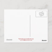 Little Vampire Briefkaart van Molly Harrison (Achterkant)