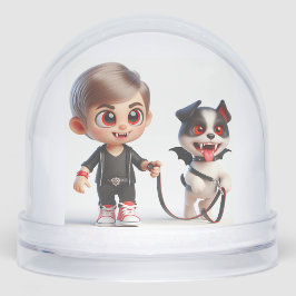 Little Vampire with a Friend beroemd gemaakt door Sneeuwbol