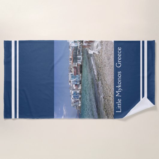 Little Venice, Griekenland Strandlaken (Voorkant)