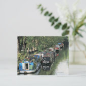 Little Venice in London, Engeland Briefkaart (Staand voorkant)