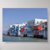 Little Venice in Mykonos Poster (Voorkant)