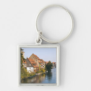 Little Venice (Klein Venedig) en River Regnitz Sleutelhanger