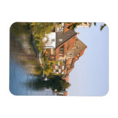 Little Venice (Klein Venedig) en rivier de Regnitz Magneet (Horizontaal)