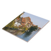 Little Venice (Klein Venedig) en rivier de Regnitz Tegeltje (Zijkant)