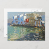 Little Venice Mykonos Briefkaart (Voorkant / Achterkant)