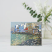 Little Venice Mykonos Briefkaart (Staand voorkant)