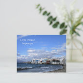 Little Venice, Mykonos Briefkaart (Staand voorkant)