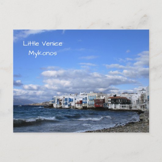 Little Venice, Mykonos Briefkaart (Voorkant)