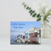 Little Venice, Mykonos dichtbij Briefkaart (Staand voorkant)