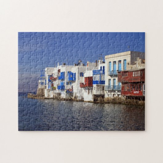 Little Venice, Mykonos Legpuzzel (Horizontaal)