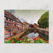 Little Venice, petite Venise, in Colmar, Frankrijk Briefkaart (Voorkant)