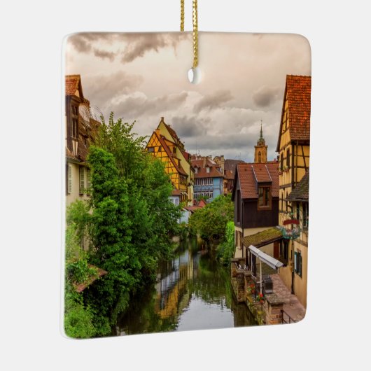 Little Venice, petite Venise, in Colmar, Frankrijk Keramisch Ornament (Rechts)