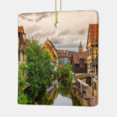Little Venice, petite Venise, in Colmar, Frankrijk Keramisch Ornament (Links)