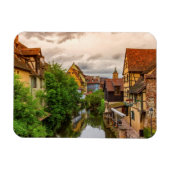 Little Venice, petite Venise, in Colmar, Frankrijk Magneet (Horizontaal)