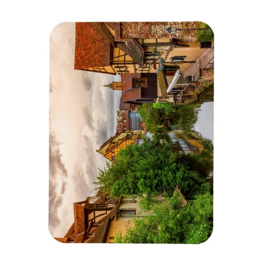 Little Venice, petite Venise, in Colmar, Frankrijk Magneet (Verticaal)
