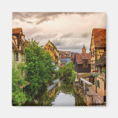 Little Venice, petite Venise, in Colmar, Frankrijk Magneet (Voorkant)
