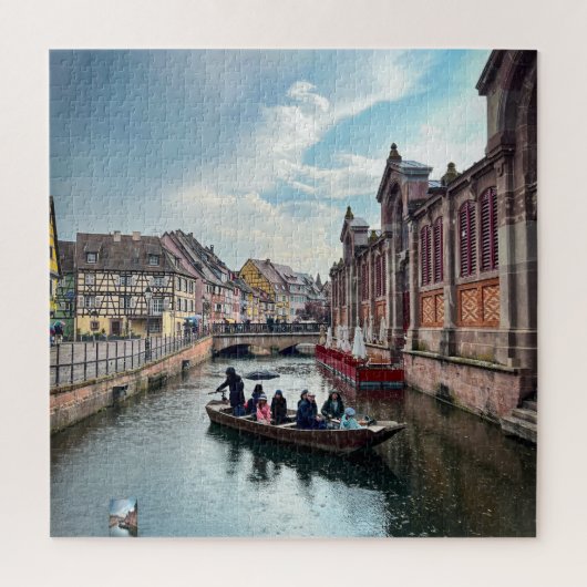 Little Venice River Boat Legpuzzel (Verticaal)