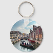 Little Venice River Boat Sleutelhanger (Voorkant)